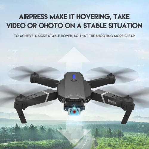 Faltbar WIFI FPV Drohne Mit 4K Kamera Mini Selfie Quadrocopter RC Drone 3 Akkus. - Bild 16 von 22