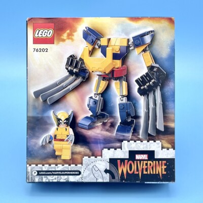 【2袋set】【新品未開封】ウェルレコ Wellreco★バーゲンSALE★ LEGO Marvel Wolverine Mech Armor 76202 Classic X-Men Logan