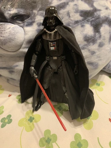 VETEMENTS 1 12 Black Wired Cloak Cape Necklace Chain For Darth Vader 6'' Action Figure