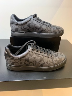 coach logo sneakers
