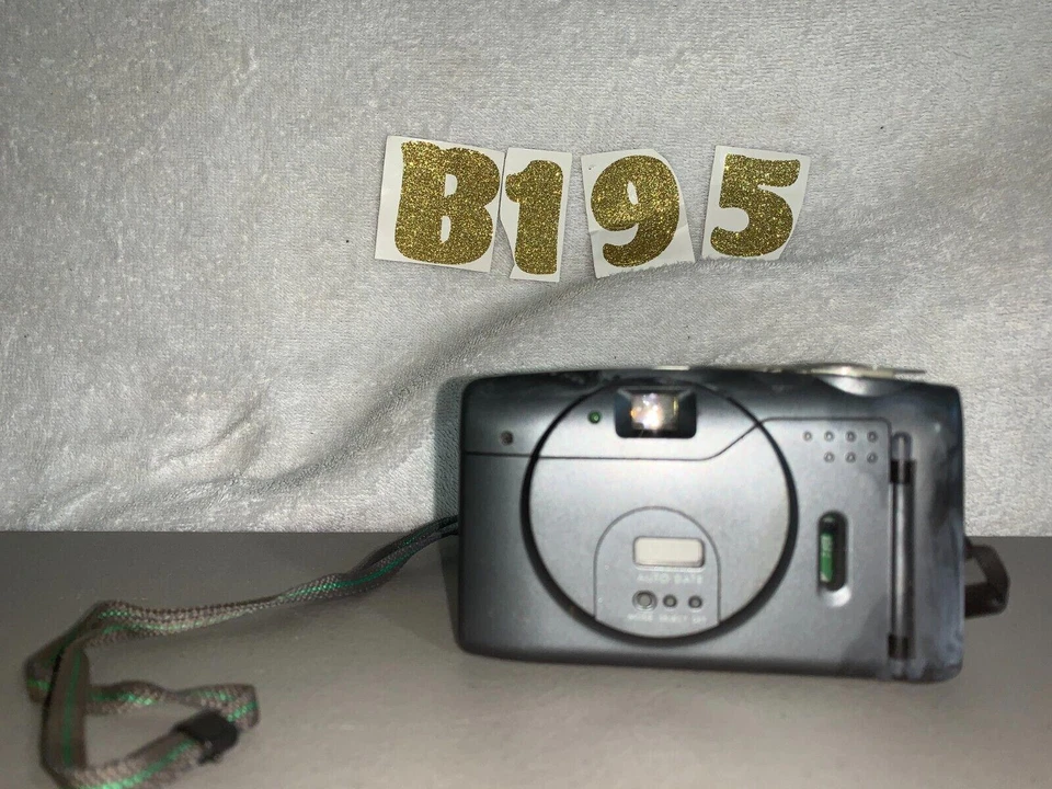 Cámara fotográfica Fujifilm Zoom Date 60 vintage 35 mm probada LEER apuntar y disparar compacta Foto 3 de 4