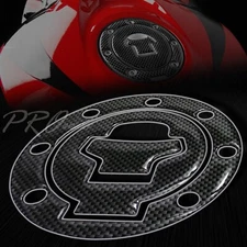 Gas Tank Fuel Cap Cover Guard Pad 97-03 GSXR600/GSXR750/GSXR1000/DL Carbon Look
