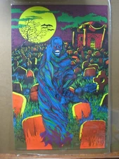 Prince of Darkness 1971 Black Light vintage Poster Large Inv#G6956