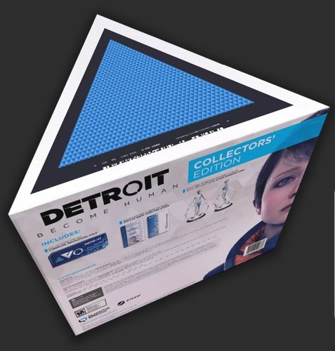 Limited Run Detroit Become Human Collector's Edition PC + Kara Figure Statue USA - Picture 2 of 9