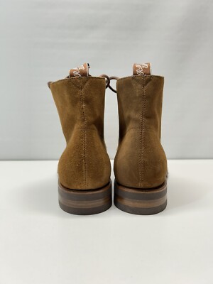 NWOB RM Williams Men's Rickaby Tobacco Suede Lace Up Boots Size 9 G / US 10 