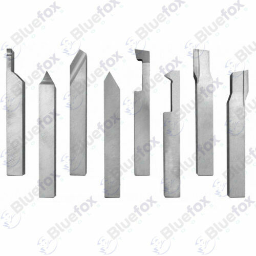 Lathe Cutting Tools 8 profiles HSS ready to use *SELECT YOUR SIZE - Afbeelding 1 van 4