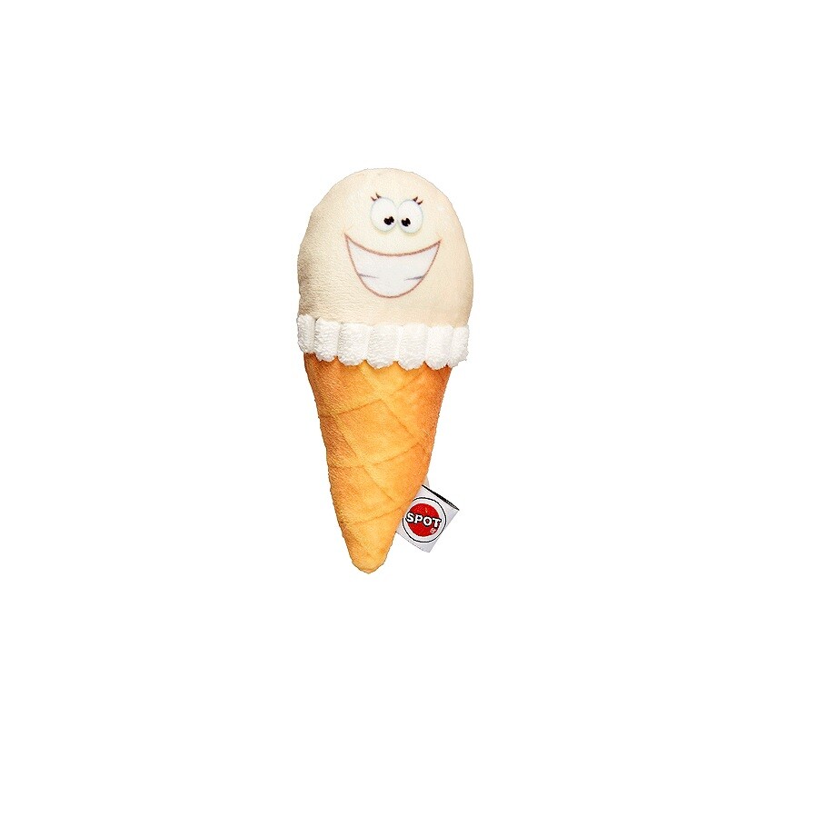 Fun Food Ice Cream Cone for Dog Toy Soft and squeaky 4in | eBay Fun Food Ice Cream Cone for Dog Toy Soft and squeaky 4in | eBay
