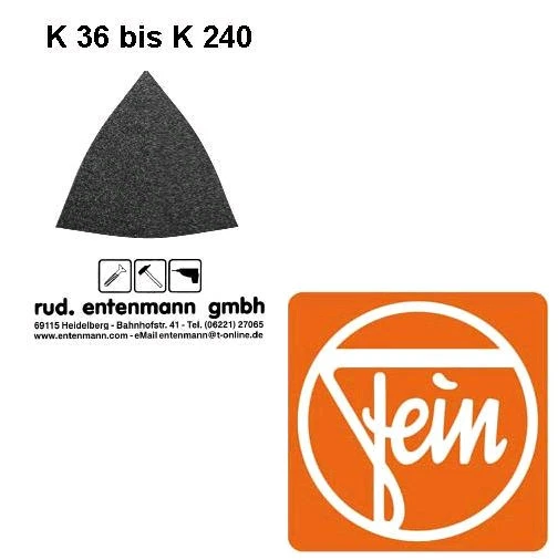 Fein Multimaster Schleifpapier Schleifblätter Großpack 50 Blatt ungelocht