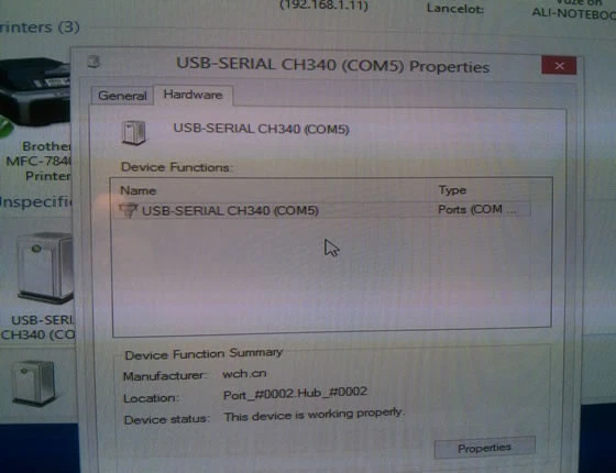 3Ft. USB 2.0 to Serial DB9 RS232 Adapter w/Thumbscrews Win7/8/10 and Mac - Image 3 of 3