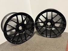Victor Equipment Innsbruck 19” BLACK Alloy Wheel Rims Porsche Track Day 11J Rear