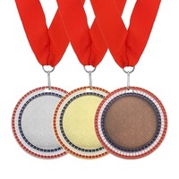 3 StüCk Auszeichnungsmedaillen, 1/2/3 Platz Medaillen, 3 Zoll Breit, Multicolor