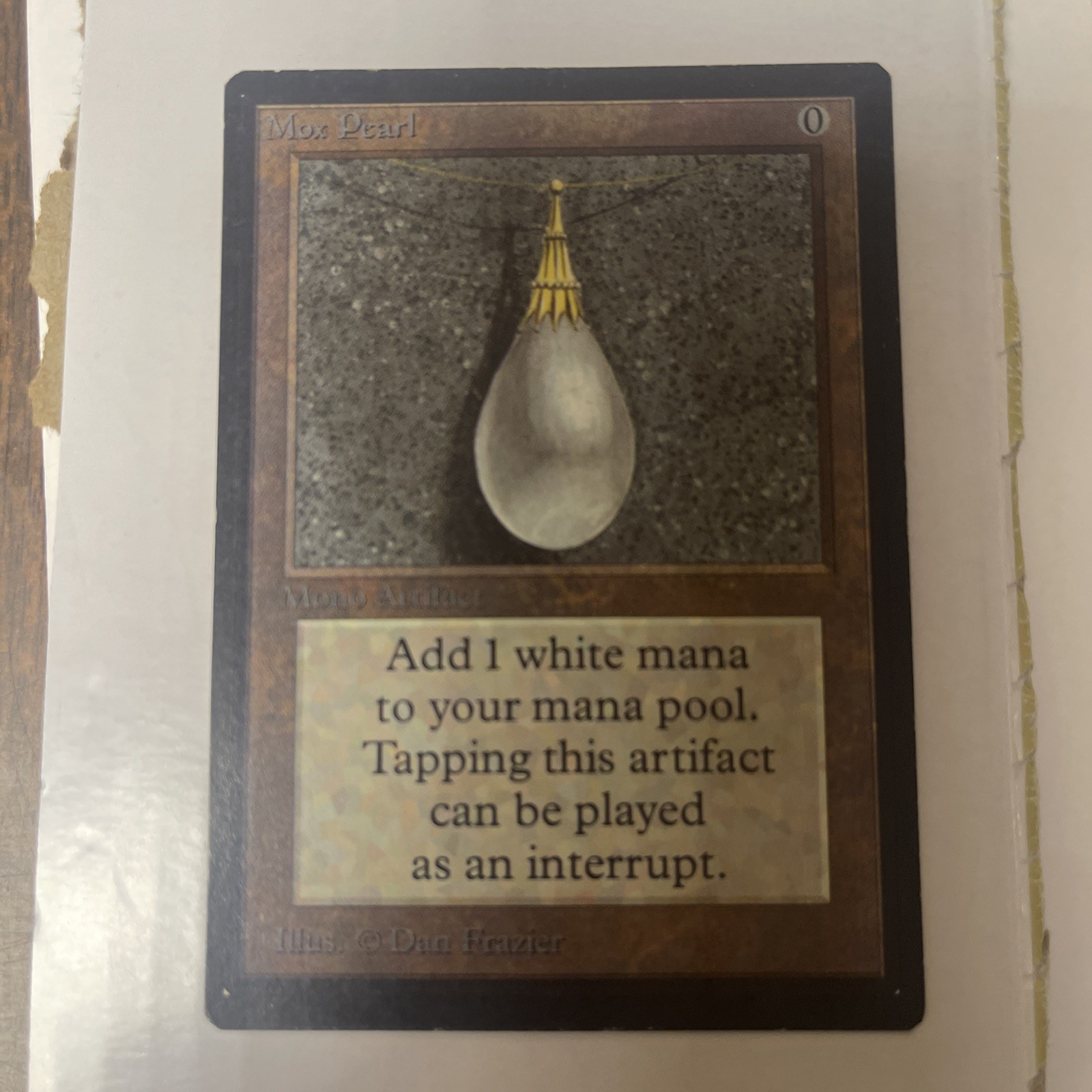 Mox Pearl (CE) Collector's Edition Mtg corners cut