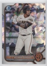 2022 Bowman Chrome Prospects Atomic Refractor Ricardo Genoves #BCP-60 06ee