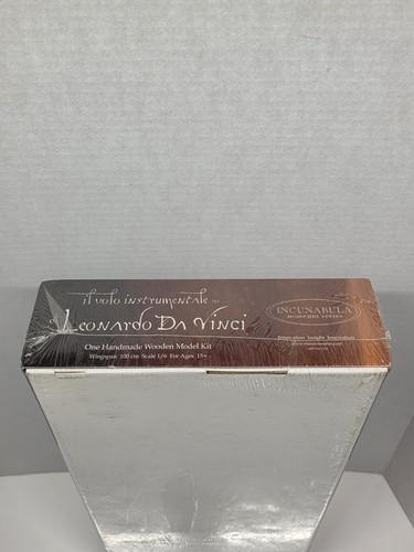 Kit Modelo Madera Imagination Factory Leonardo Da Vinci 1/6 NUEVO SELLADO - Imagen 5 de 9