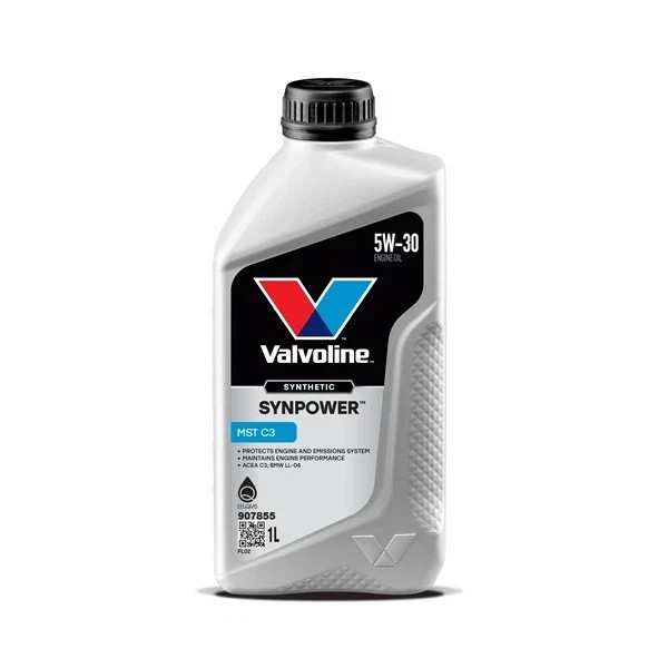 1L Synpower MST C3 5W-30 Engine Oil Full Synthetic Valvoline - Image 9