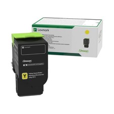 Lexmark 78C1XY0 Laser Toner Cartridge Yellow High Yield 5000 Pages Genuine