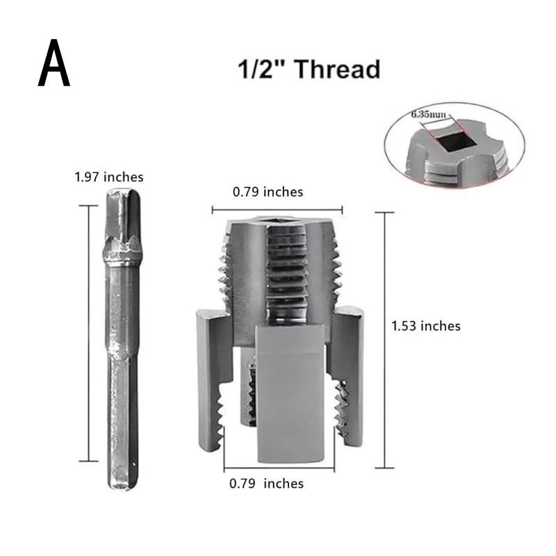 Pipe Thread Cutting Tool Integrated Internal & External Pipe Threading ...
