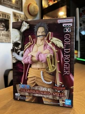 Gold D Roger Dxf  The Grandline Collection  Bandai Action Figure One Piece