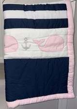 Nautica Baby Girl Crib Blanket