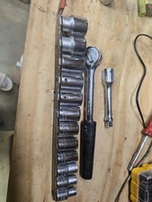 Wright Tool Standard 12 Inch Drive Socket Set Wright Tool Standard 12 Inch Drive Socket Set