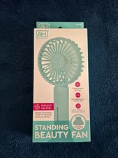 **BRAND NEW** HANDHELD FAN Absolute Hot “Standing Beauty Fan” Makeup Helper