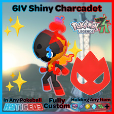 ✨ Shiny Alpha Charcadet 6IV + EVs ✨ Pokemon Legends ZA 🚀 Fast 🚀
