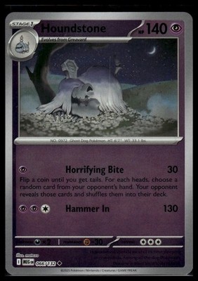 ME01: Mega Evolution #066/132 Houndstone Reverse Holo