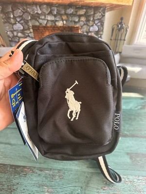 Polo Ralph Lauren Embroidered Big Pony Crossbody Shoulder Bag