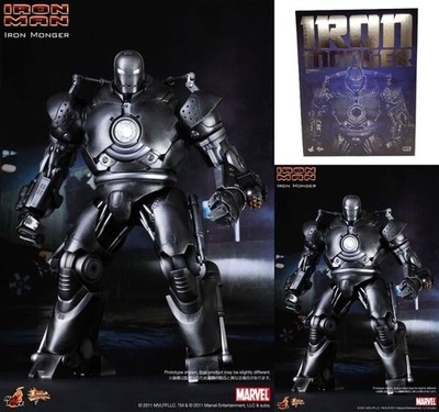 Hot Toys MMS164 Marvel Iron Man IRON MONGER 1/6 Limited Collector Action Figure