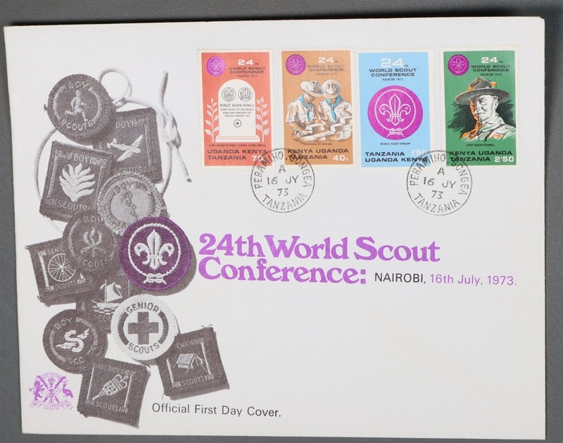 MayfairStamps Tanzania FDC 1973 World Boy Scout Conference First Day Cover aaz_6