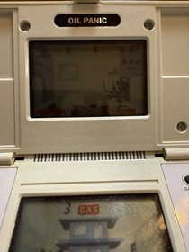 Nintendo Game & Watch OIL PANIC Multi Screen Handheld System OP-51 1982