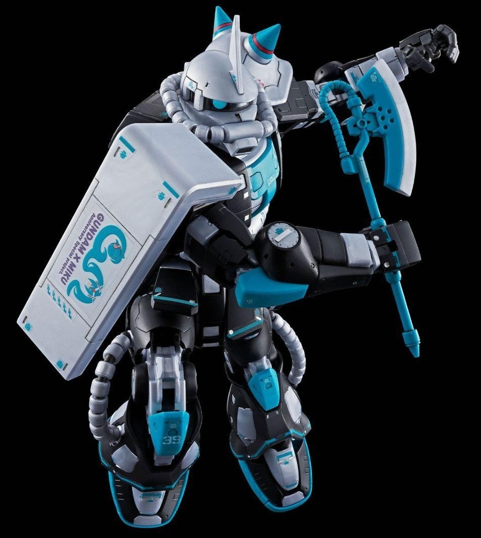 RG 1/144 MS-06S Zaku II [Hatsune Miku Ver.] Premium Bandai