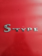 03-08 Jaguar S-type Oem Rear Trunk Emblem Logo Badge Nameplate