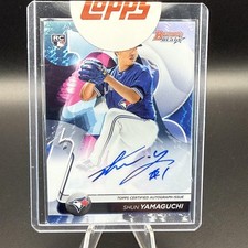 2020 Bowman's Best #B20-SY Shun Yamaguchi Best of 2020 Rookie Auto