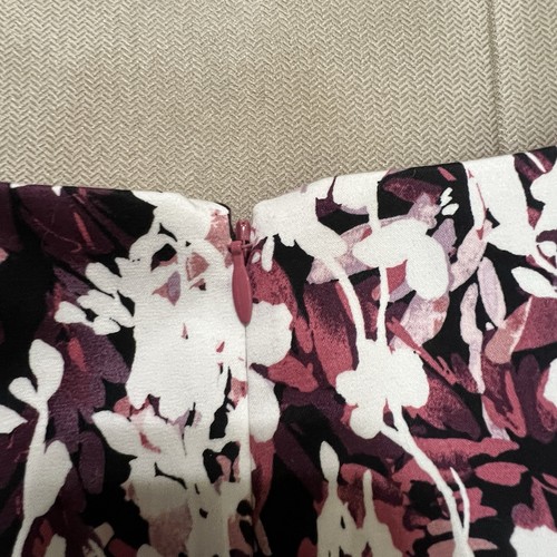 White House Black Market Dress Floral Sleeveless Multicolored Womens 4 - Picture 12 of 20