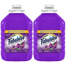 Fabuloso Lavender 2X Concentrated Multi-Purpose Cleaner, 128 oz (2-Pack)