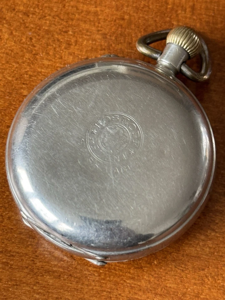 Feinste alte Antike Taschenuhr in Silber Firma ROSKOPF PATENT Schweiz um 1920! - Bild 2 von 4