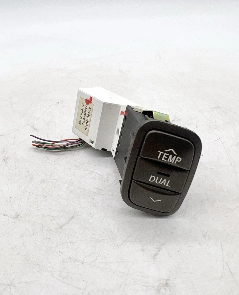 Interruptor de botón de control de aire acondicionado temperatura climática conductor OEM LEXUS LS430 2001-2006 Foto 2 de 4