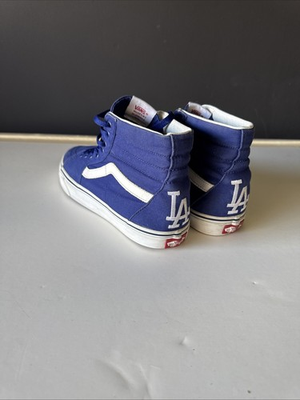 #ad *Blue High Top LA Dodgers Vans* 9.5 Good Condition $90.00