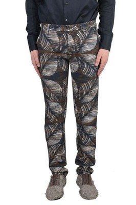 Dsquared2 Men's Multicolor Linen Casual Pants Size US 30 32 34