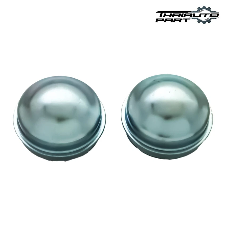 Tapa rueda centro buje grasa antipolvo 2 piezas para Nissan Datsun 520 521 620 610 1966-86 Foto 2 de 4
