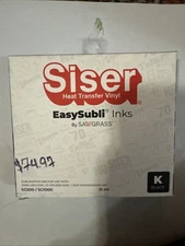 Siser EasySubli Inks by Sawgrass BLACK K SG500/SG1000 Exp. 08/31/2024 NEW
