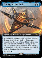 The Key to the Vault (Extended Art) #320 Outlaws of Thunder Junction