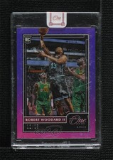 2020-21 Panini One and One Rookies Purple /25 Robert Woodard II #150 r7d