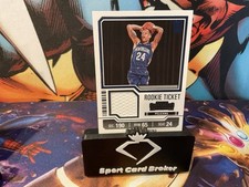 🔥2023-24 Panini Contenders- Rookie Ticket Swatch Jordan Hawkins 🔥Pelicans