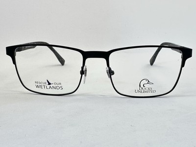 NEW Ducks Unlimited Vance Black 54.18.140 Men s Eyeglasses Frame