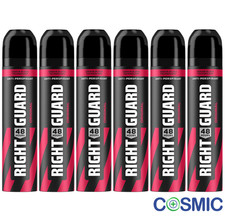 6 X RIGHT GUARD ORIGINAL FOR MEN 48hr PROTECTION ANTI-PERSPIRANT SPRAY 250ml