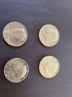1964-D Kennedy Half Dollar lot of 4