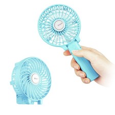 Mini Handheld Fan, USB Desk Fan Small Personal Portable Stroller Table Fan wi...