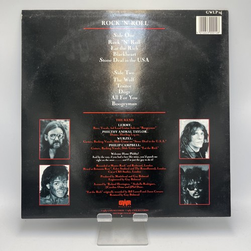 Motorhead Rock N Roll 1987 Vinyl mit Hülle - Bild 2 von 4